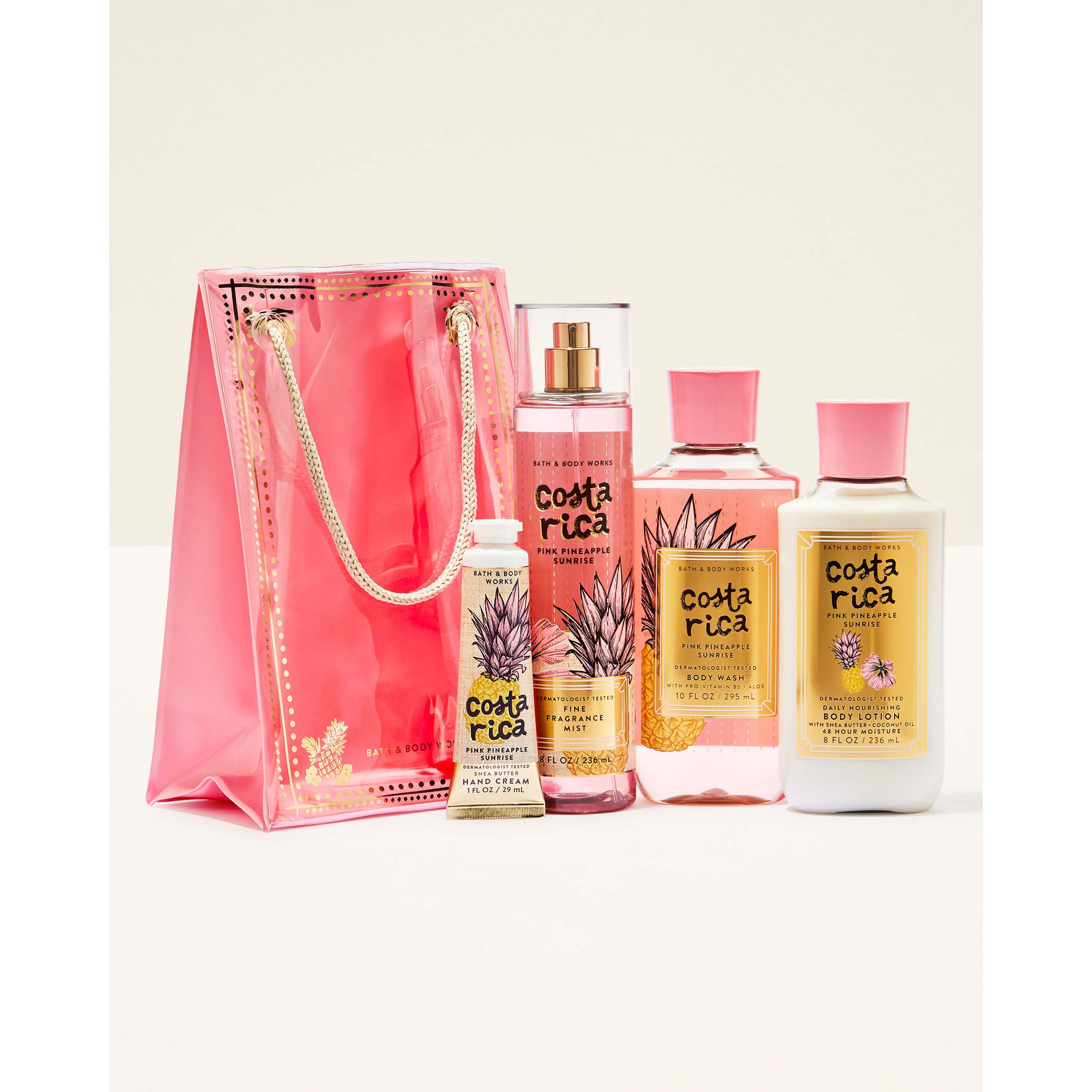 Pink Pineapple Sunrise Gift Set