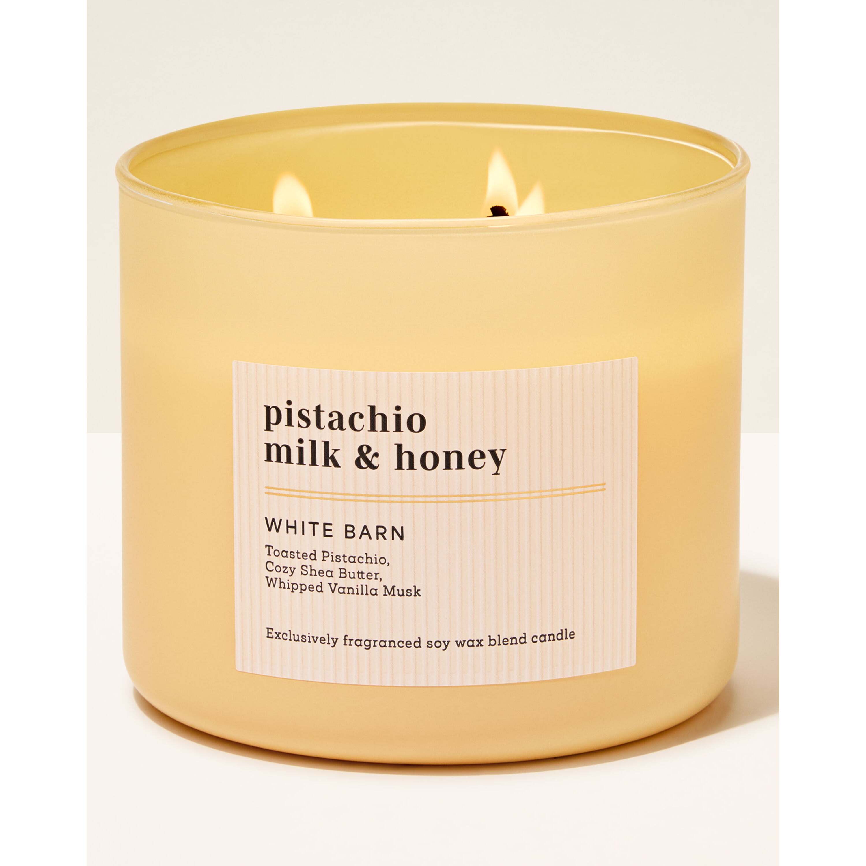 Pistachio Milk & Honey 3-Wick Candle