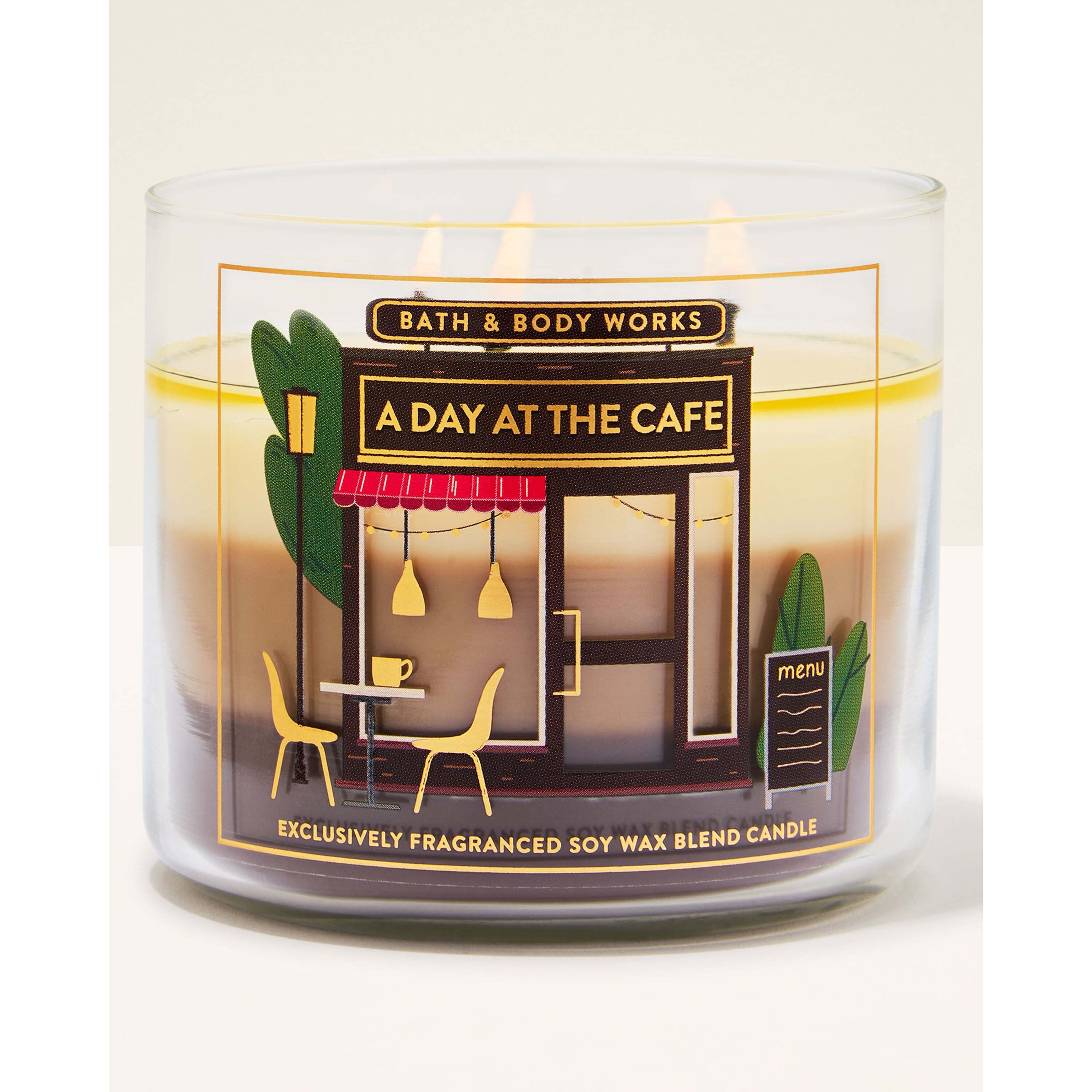 A Day At The Cafe 3-Wick Candle