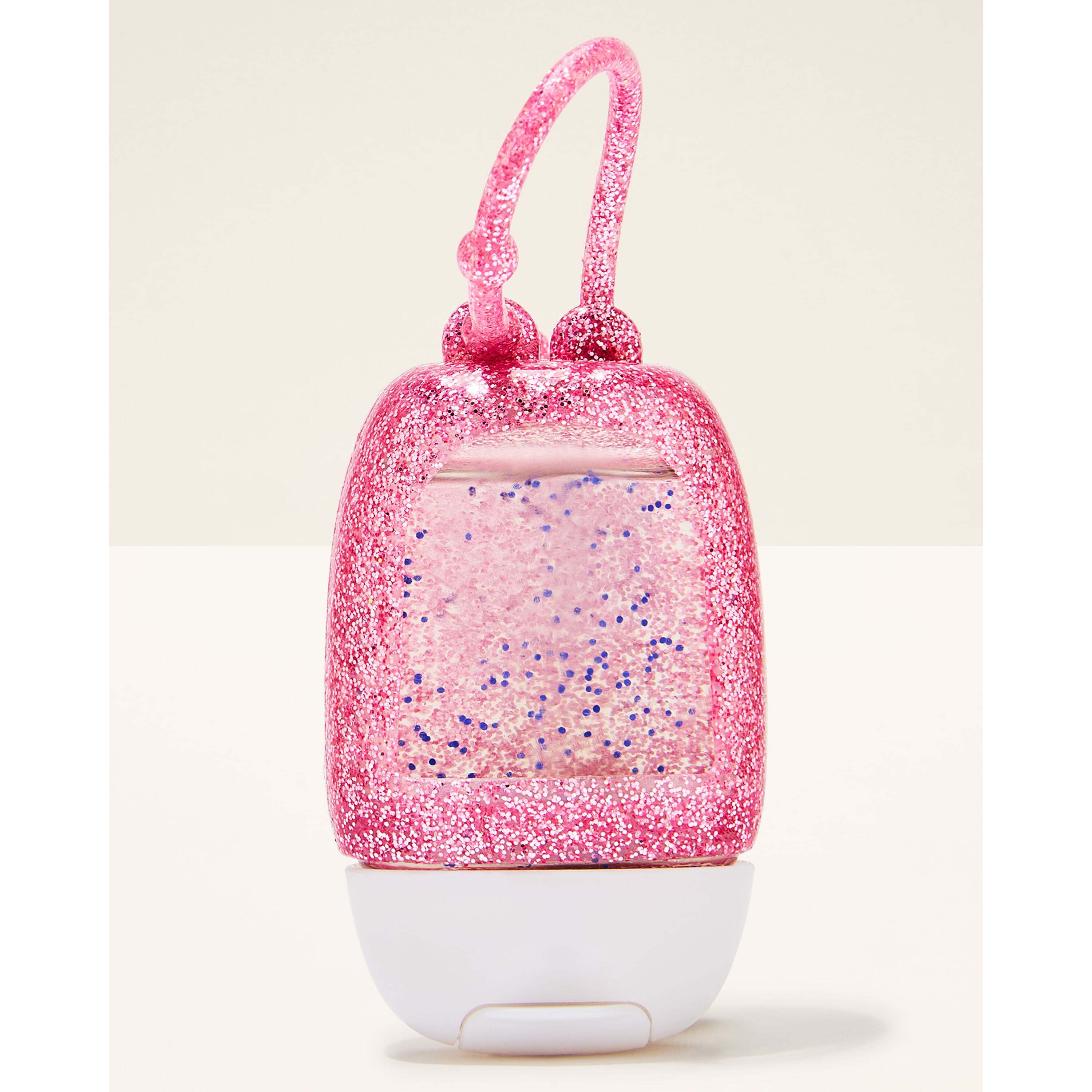 Pink Glitter Pocketbac Holder