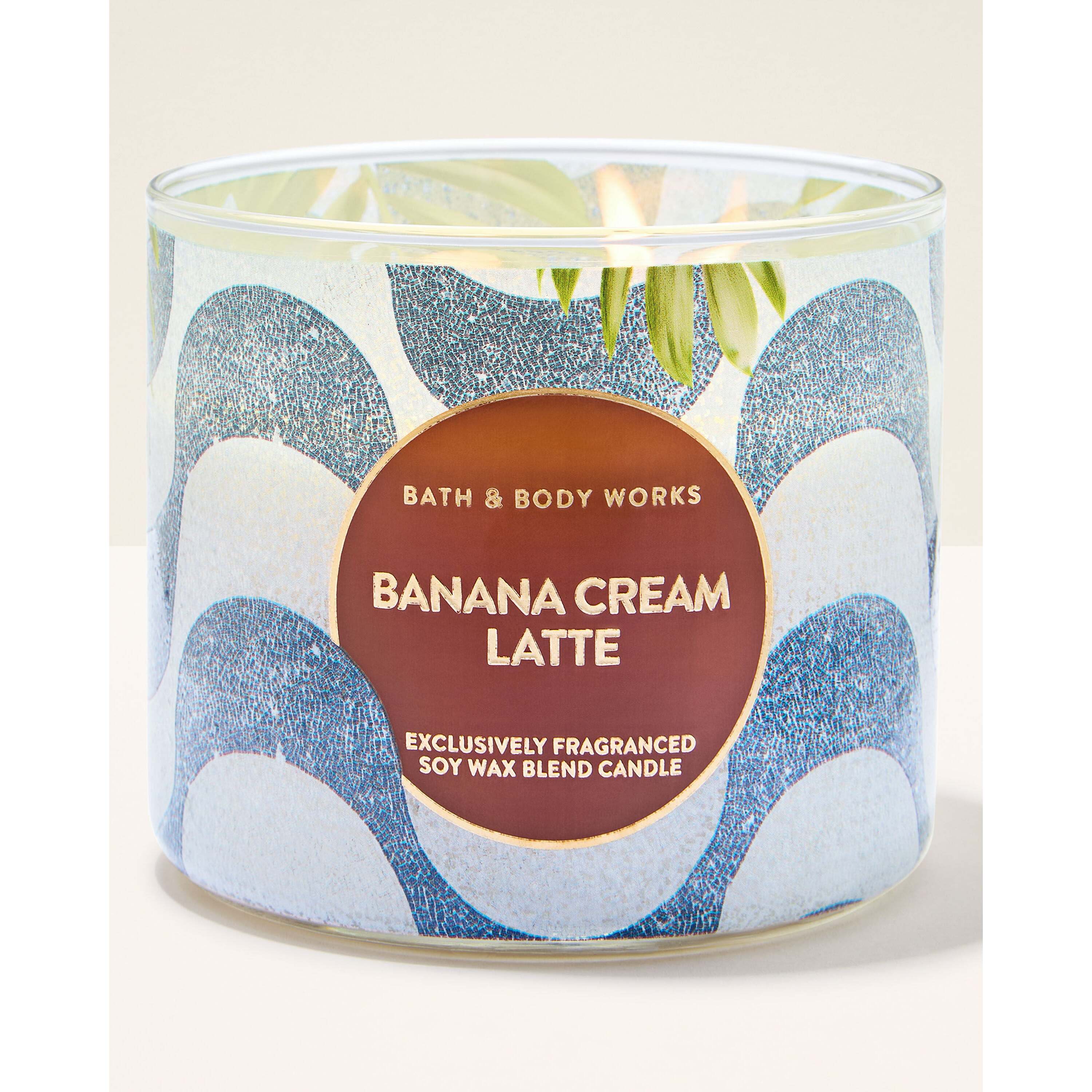 Banana Cream Latte 3-Wick Candle
