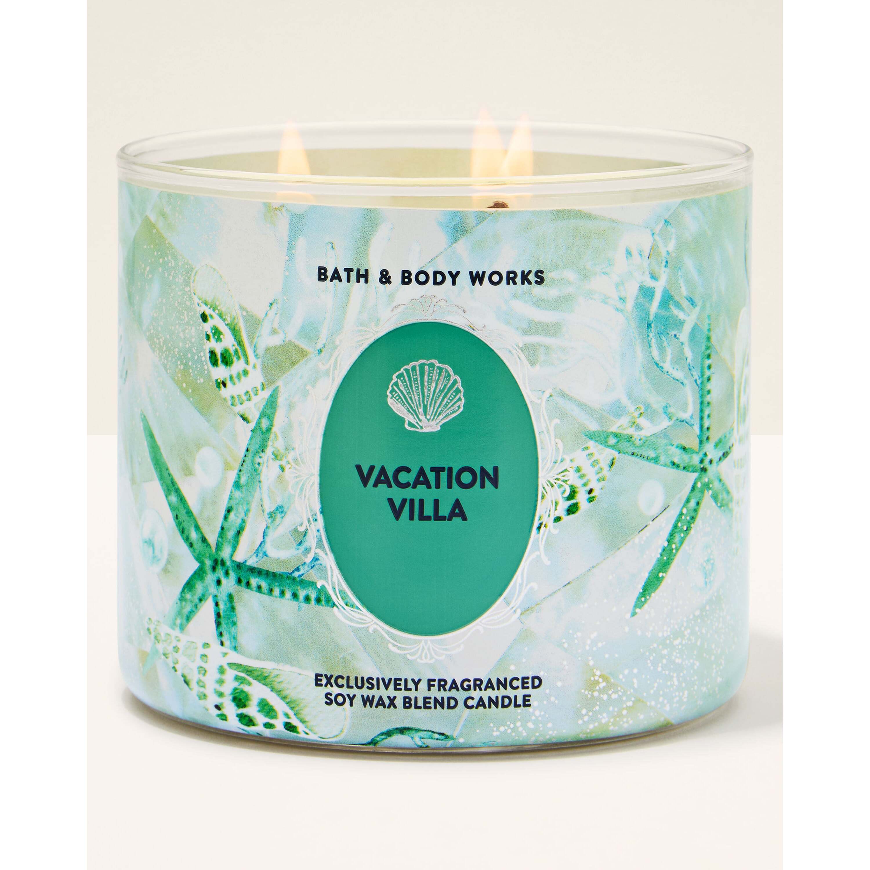 Vacation Villa 3-Wick Candle