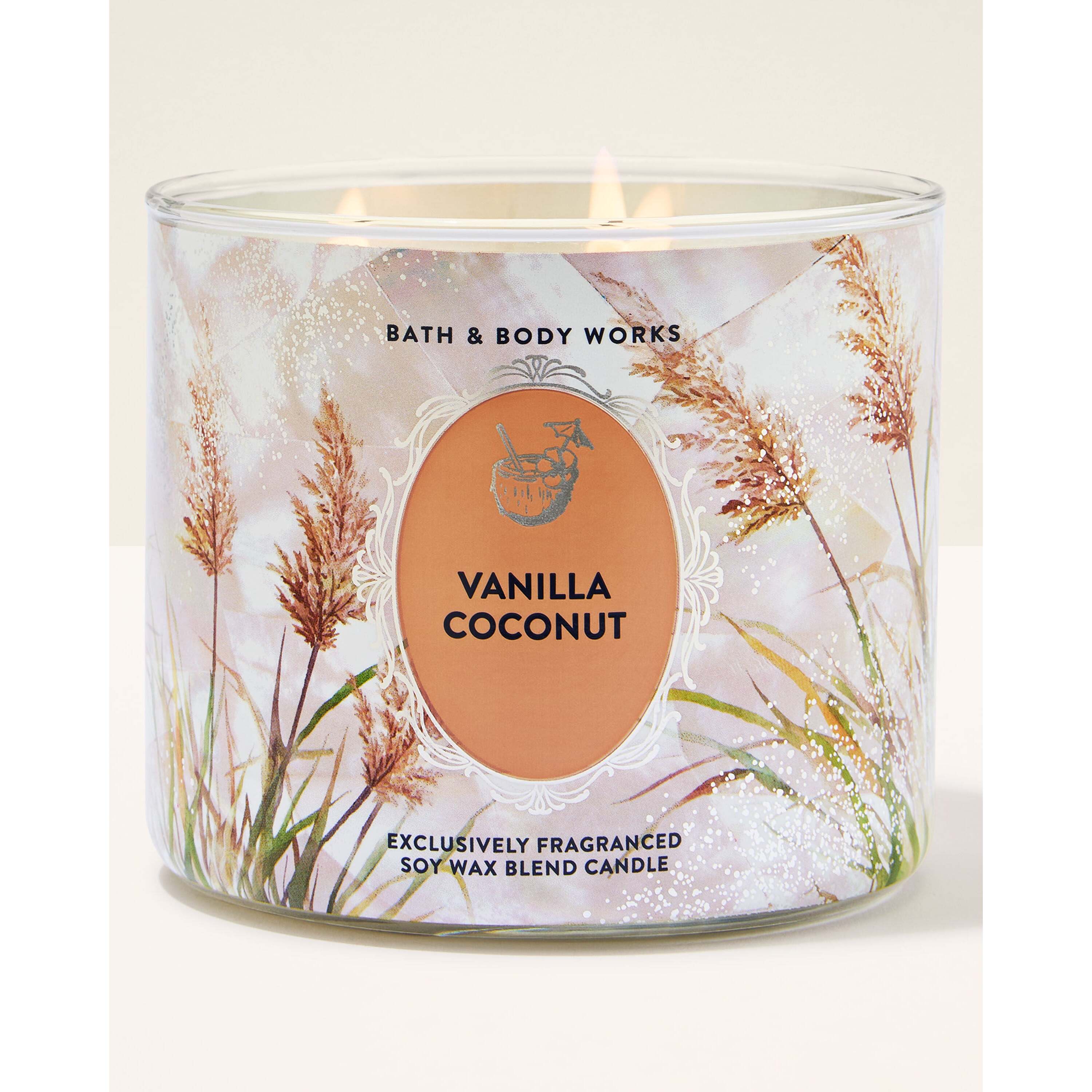 Vanilla Coconut 3-Wick Candle