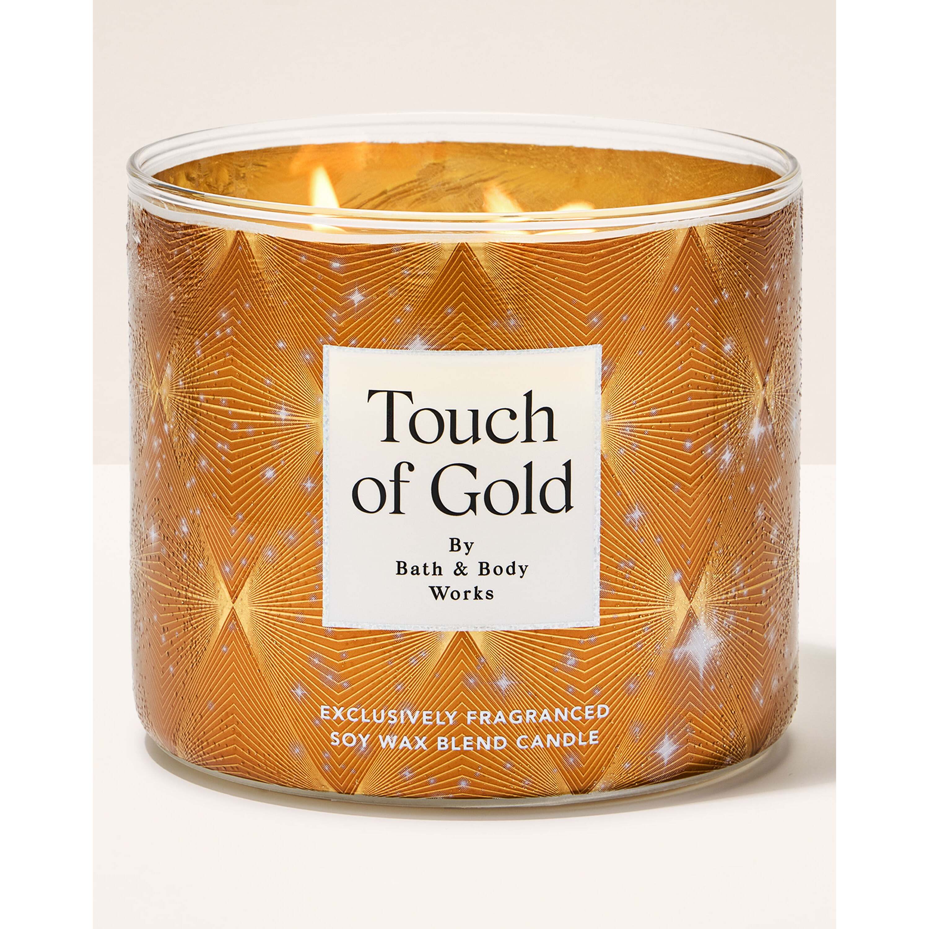 Touch Of Gold 3-Wick Candle
