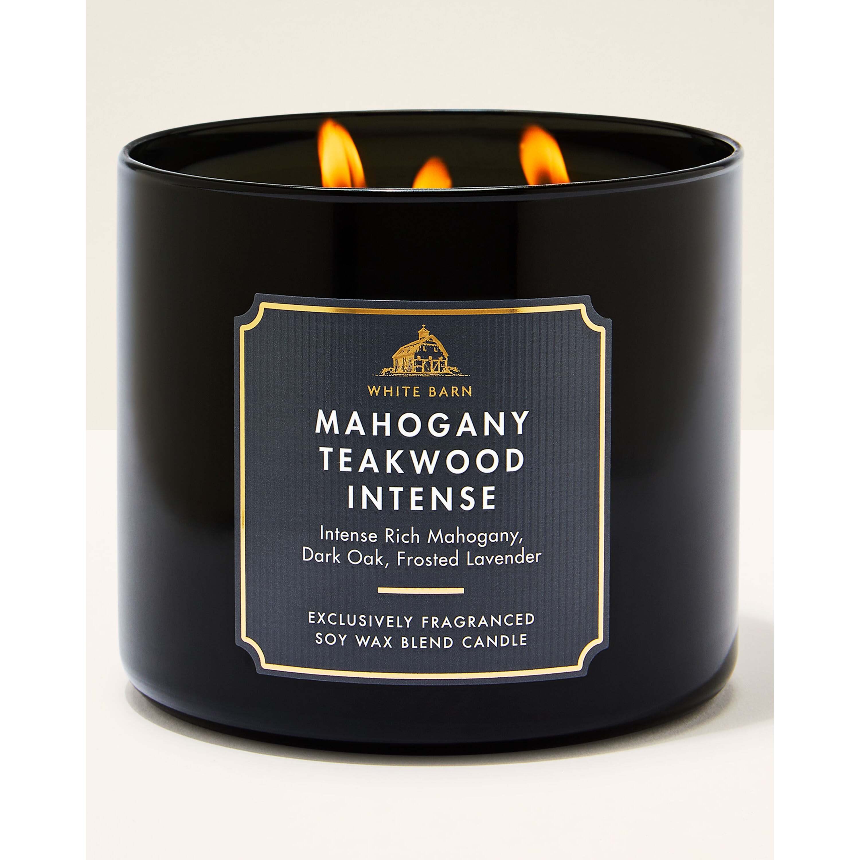 Mahogany Teakwood Intense 3-Wick Candle