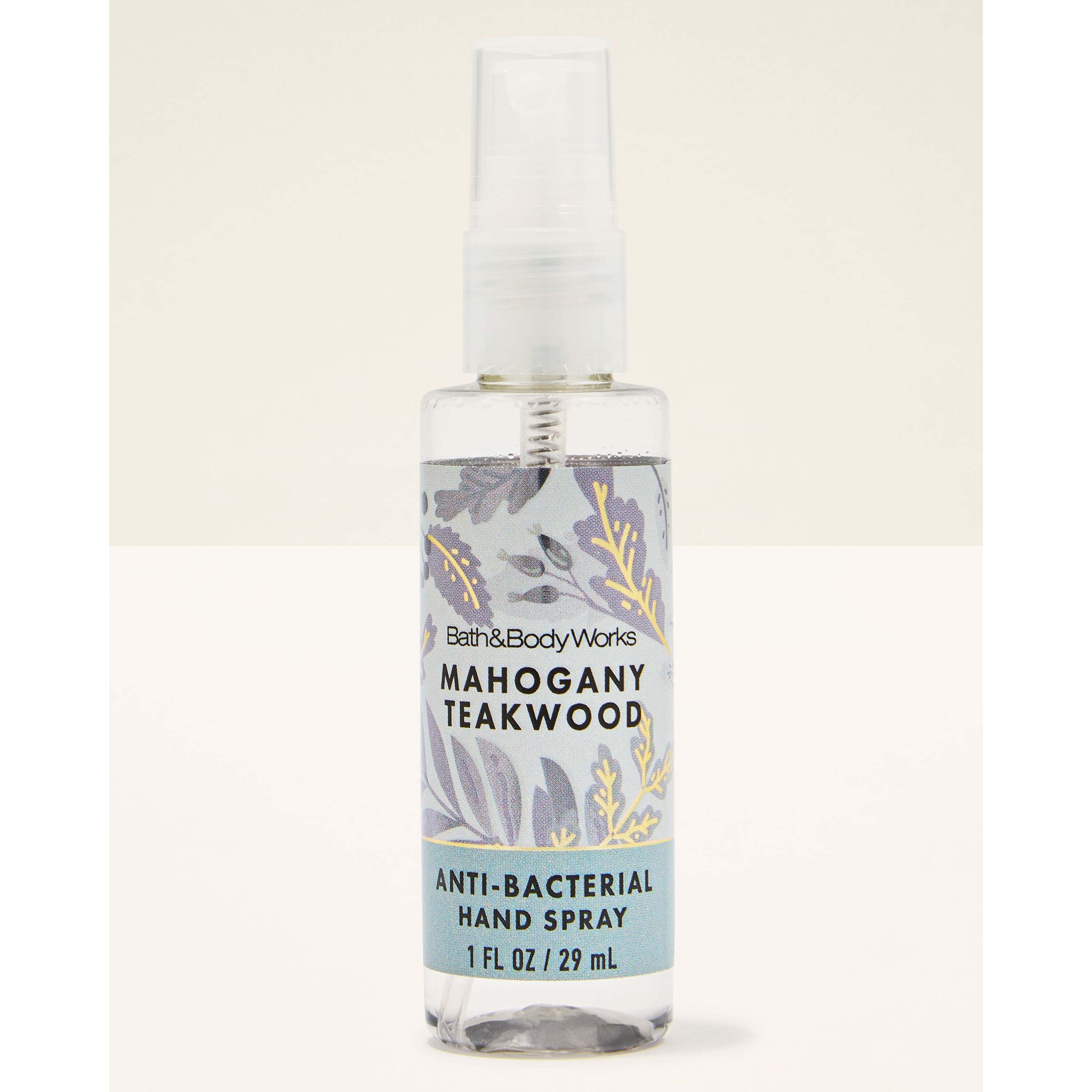 Mahogany Teakwood Hand Sanitizer Spray